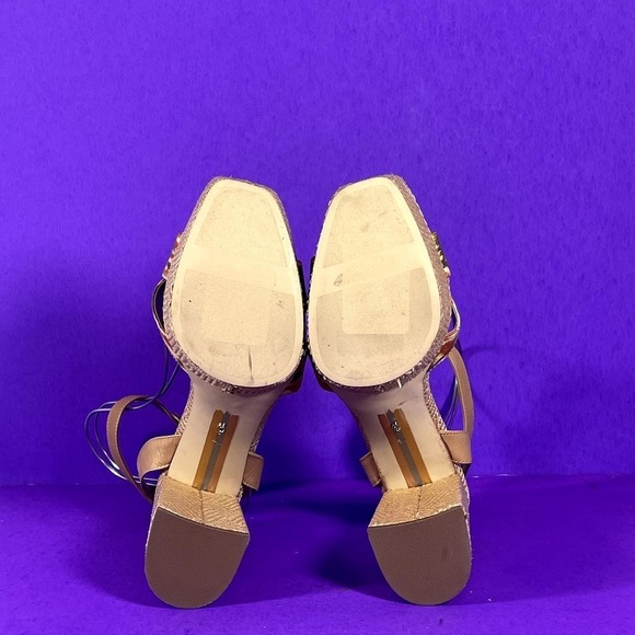 Sam Edelman Women's Sunset Orange Multi-Color Nolita Platform Sandal Shoe Sz 9.5 - Picture 6 of 8